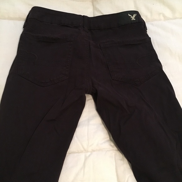 AMERICAN EAGLE dark purple jeggings size 0 regular - Picture 8 of 8